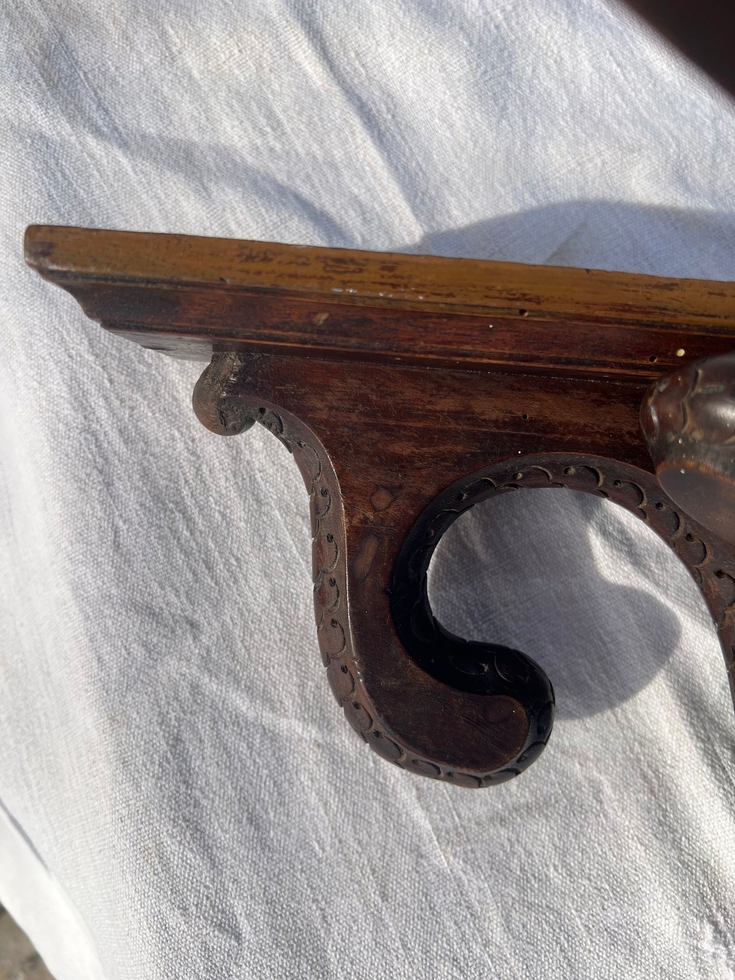 Hand Carved Wooden Coat Hooks