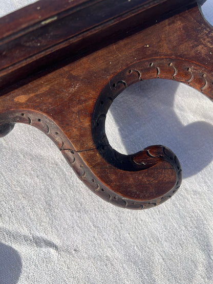 Hand Carved Wooden Coat Hooks