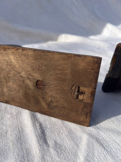 Hand Carved Wooden Coat Hooks