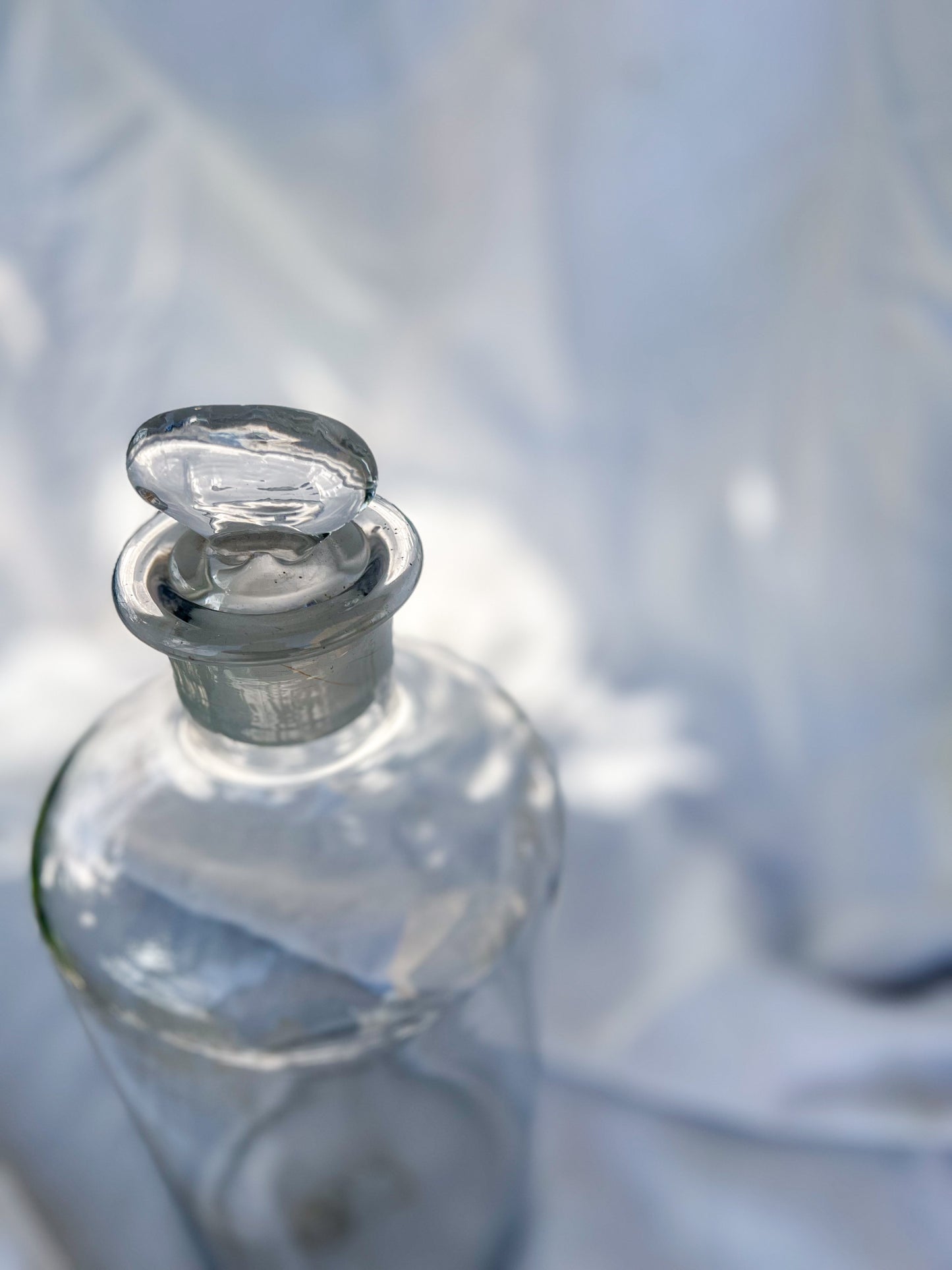 Handblown Glass Apothecary Jar