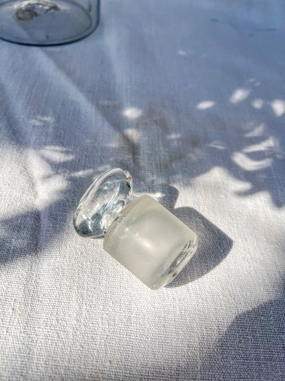 Handblown Glass Apothecary Jar