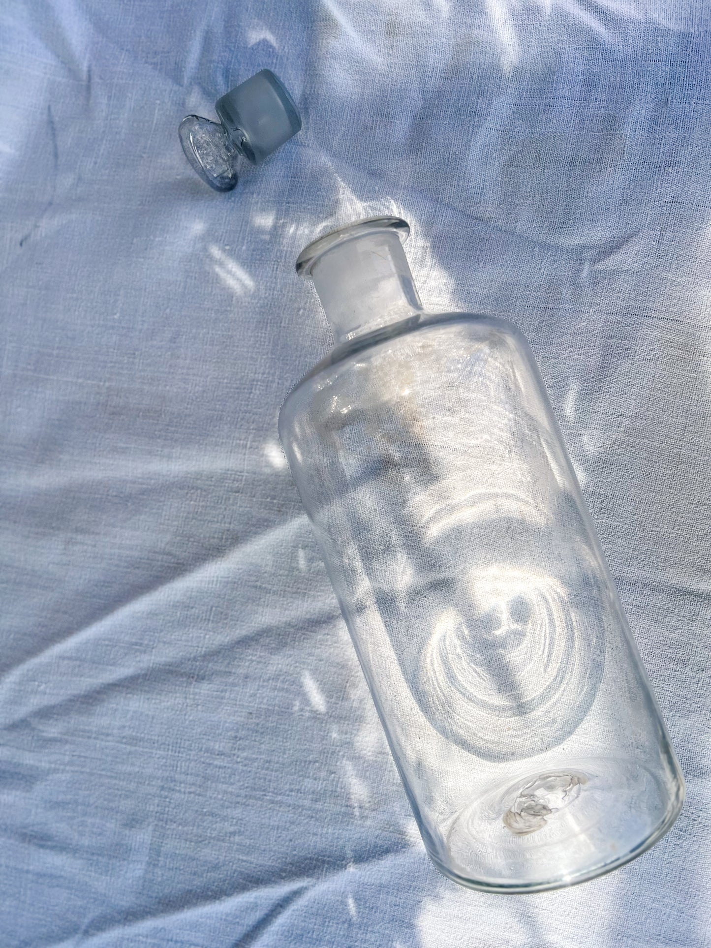 Handblown Glass Apothecary Jar