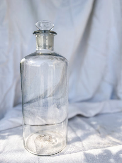 Handblown Glass Apothecary Jar