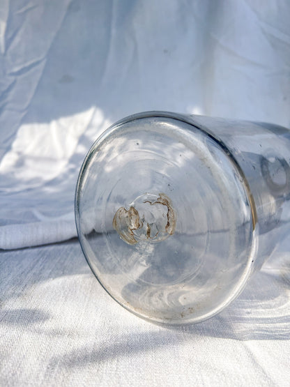 Handblown Glass Apothecary Jar