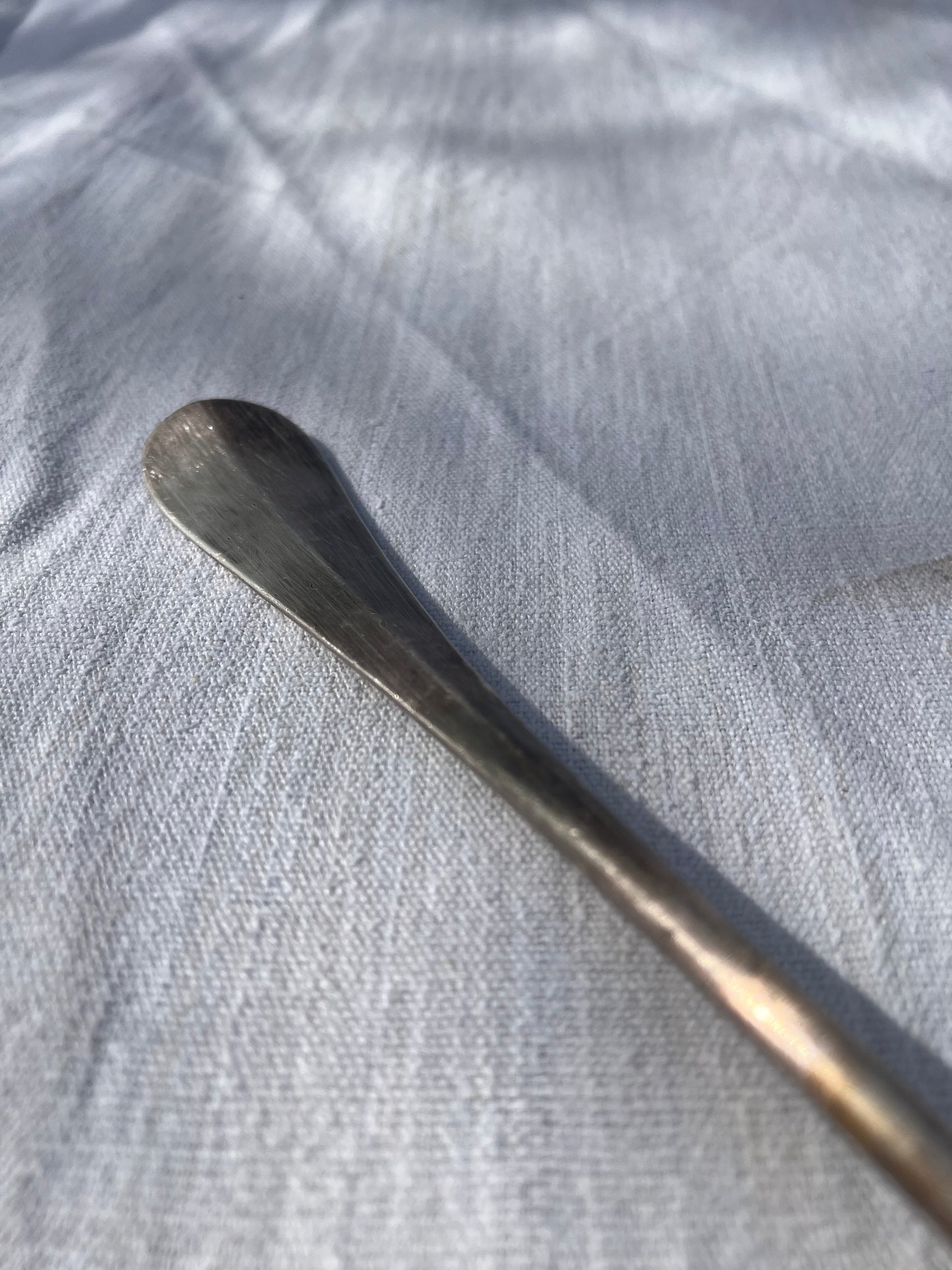 Silver-Plated Steel Ladle