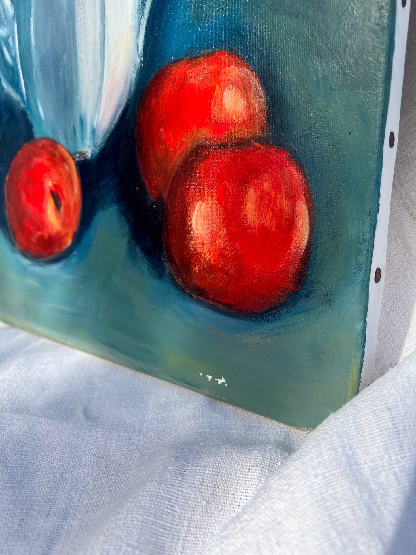 Still Life Painting with Apples
