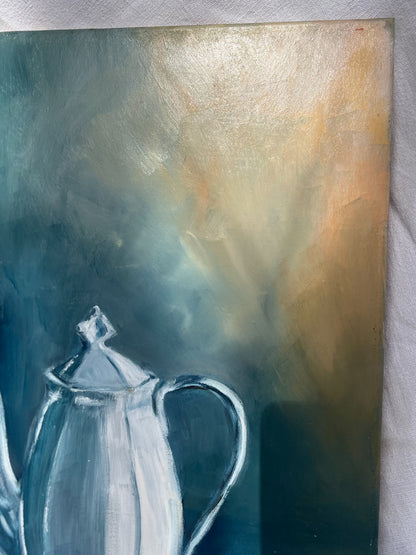Still Life Painting with Apples