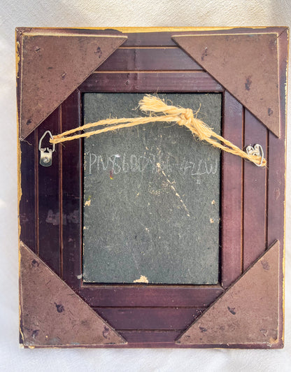 Gilt Framed Floral Oil Painting on Board