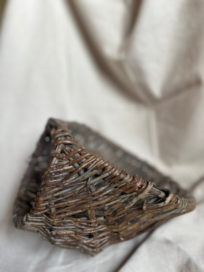 Handwoven Willow Gathering Basket