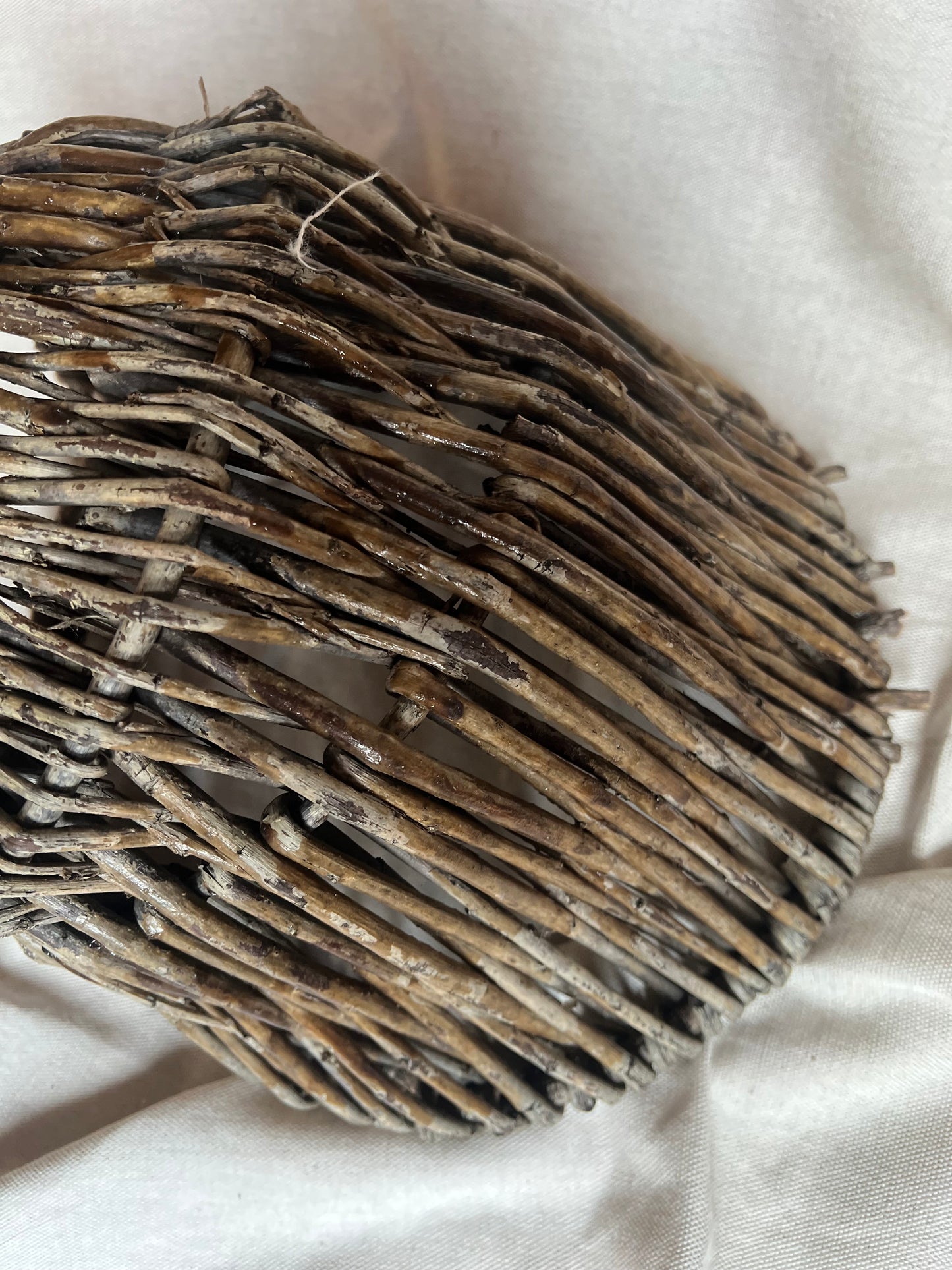 Handwoven Willow Gathering Basket