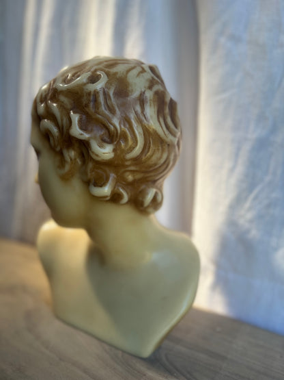 Wax Sculptural Busts - Adonis
