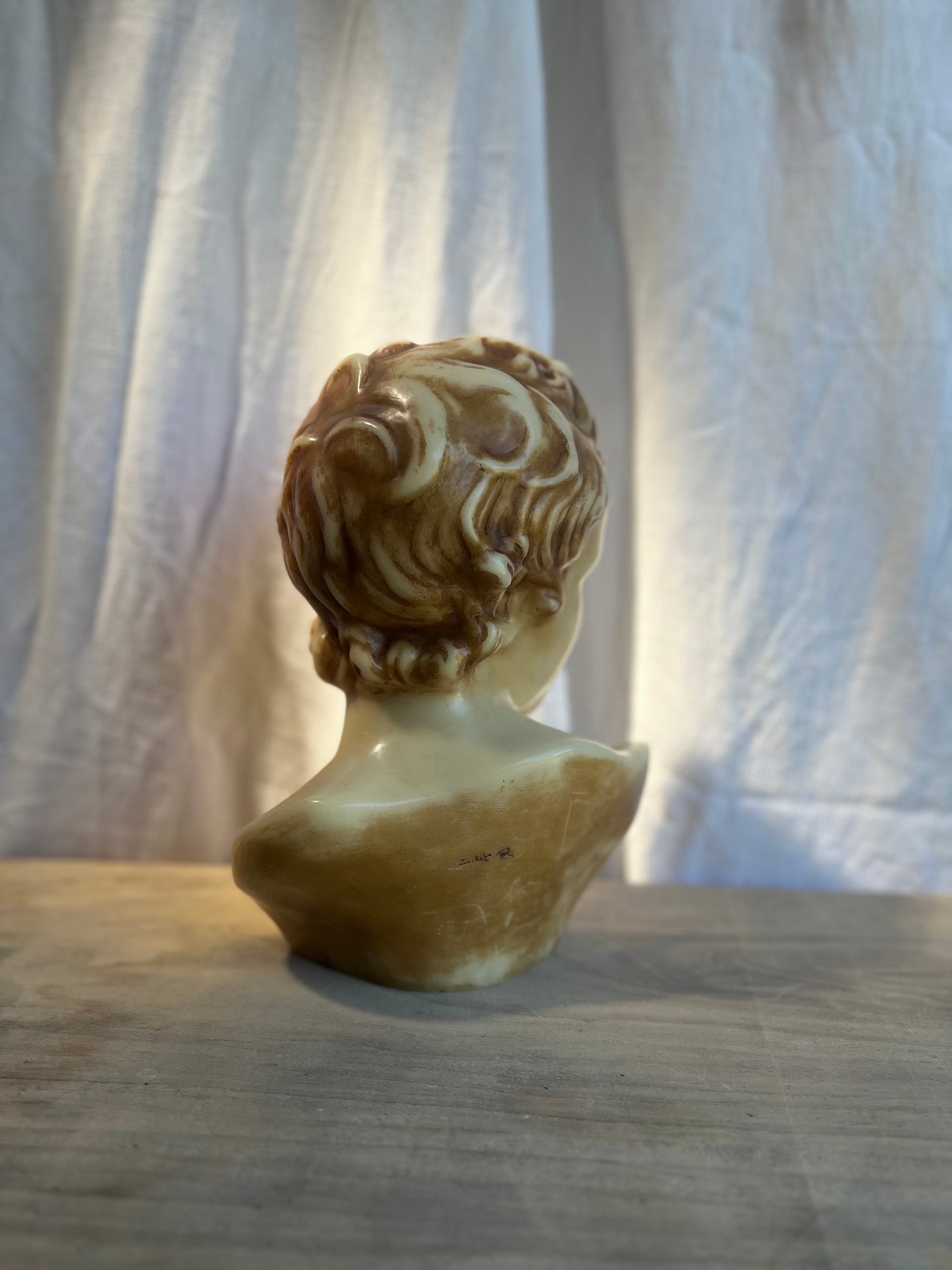 Wax Sculptural Busts - Adonis