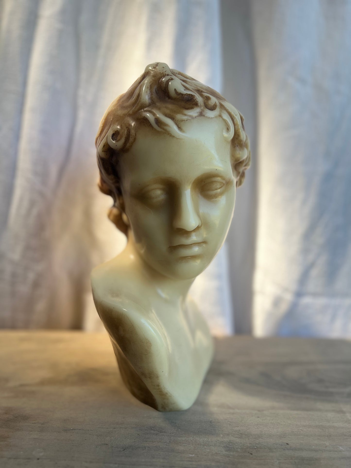 Wax Sculptural Busts - Adonis