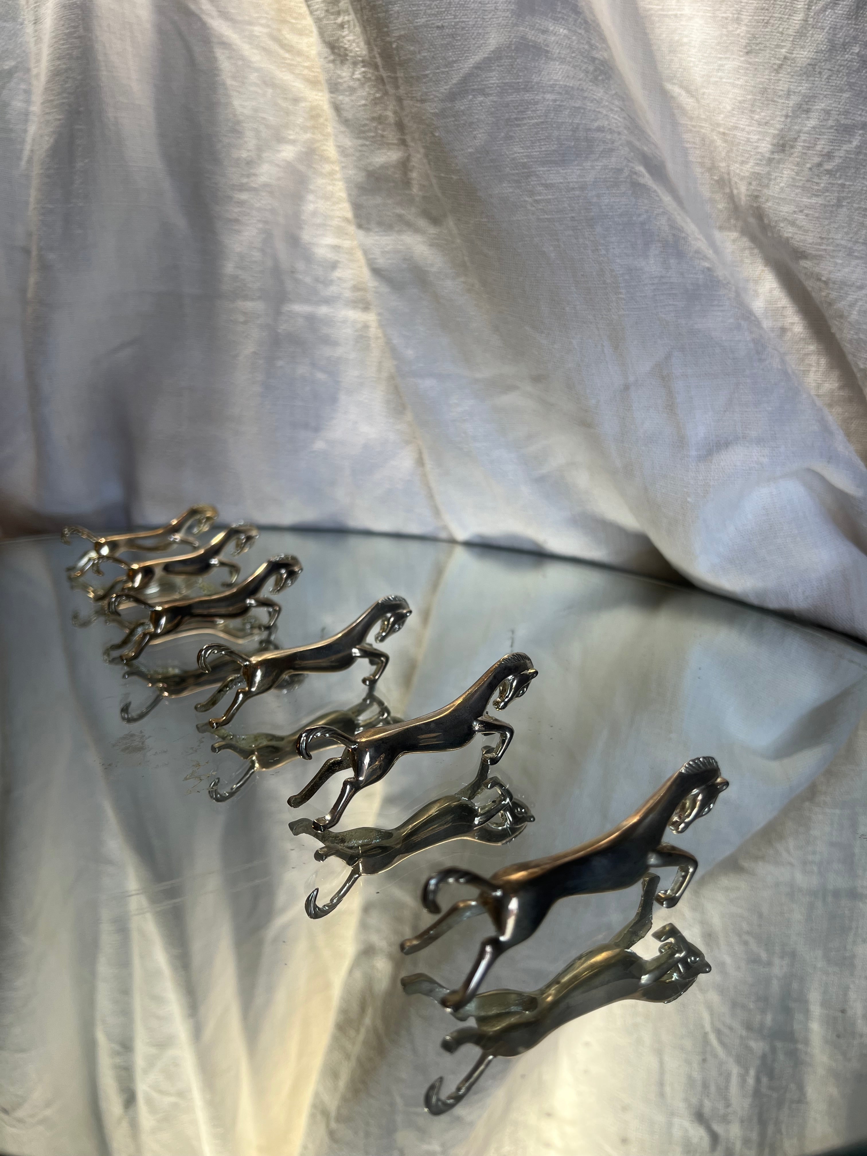 Silver Horse Set of Cutlery Rests