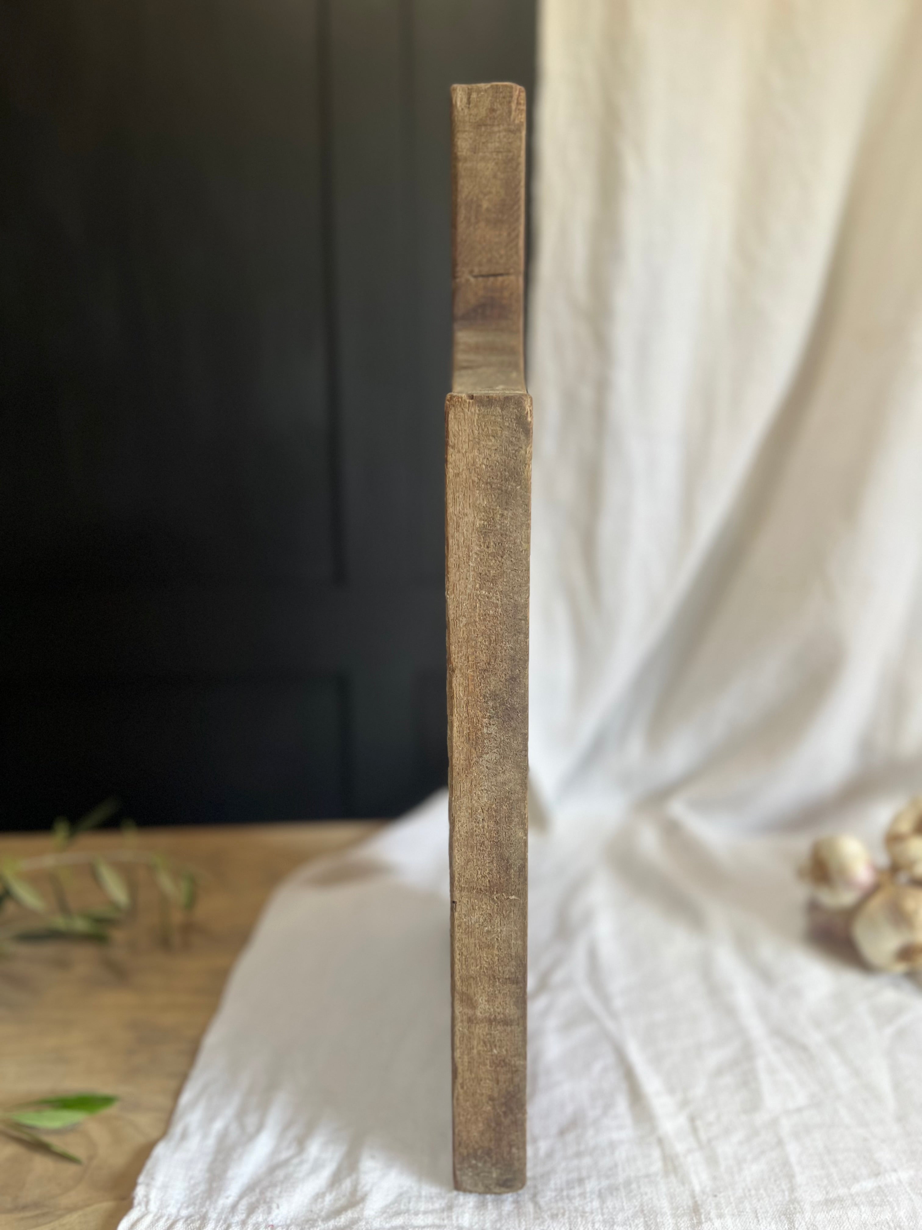 Carved Wooden Grooved Chopping Board