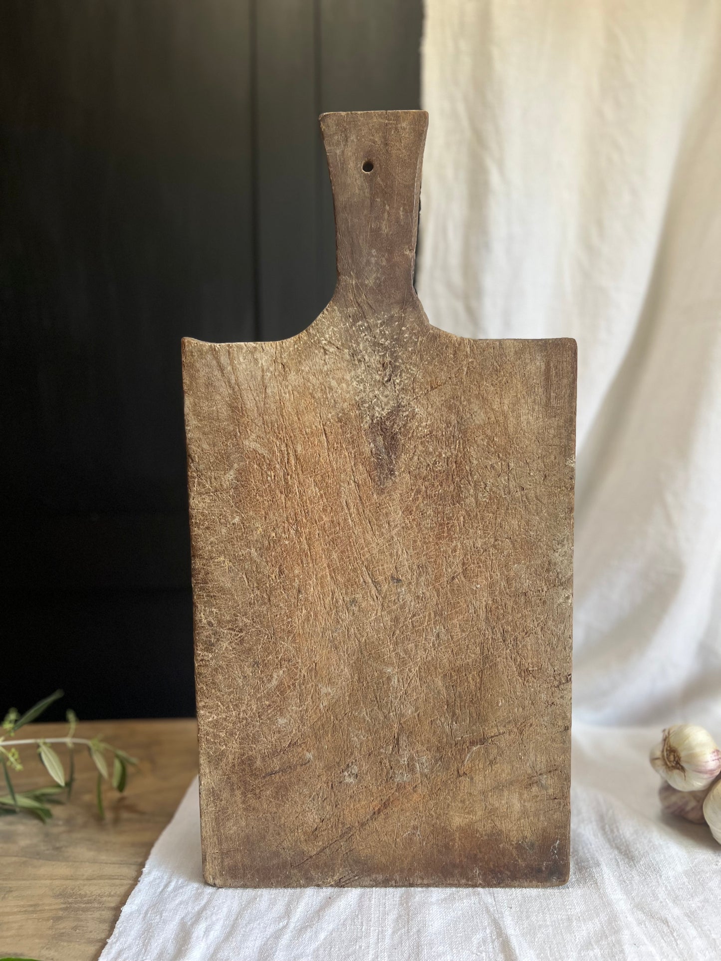 Carved Wooden Grooved Chopping Board