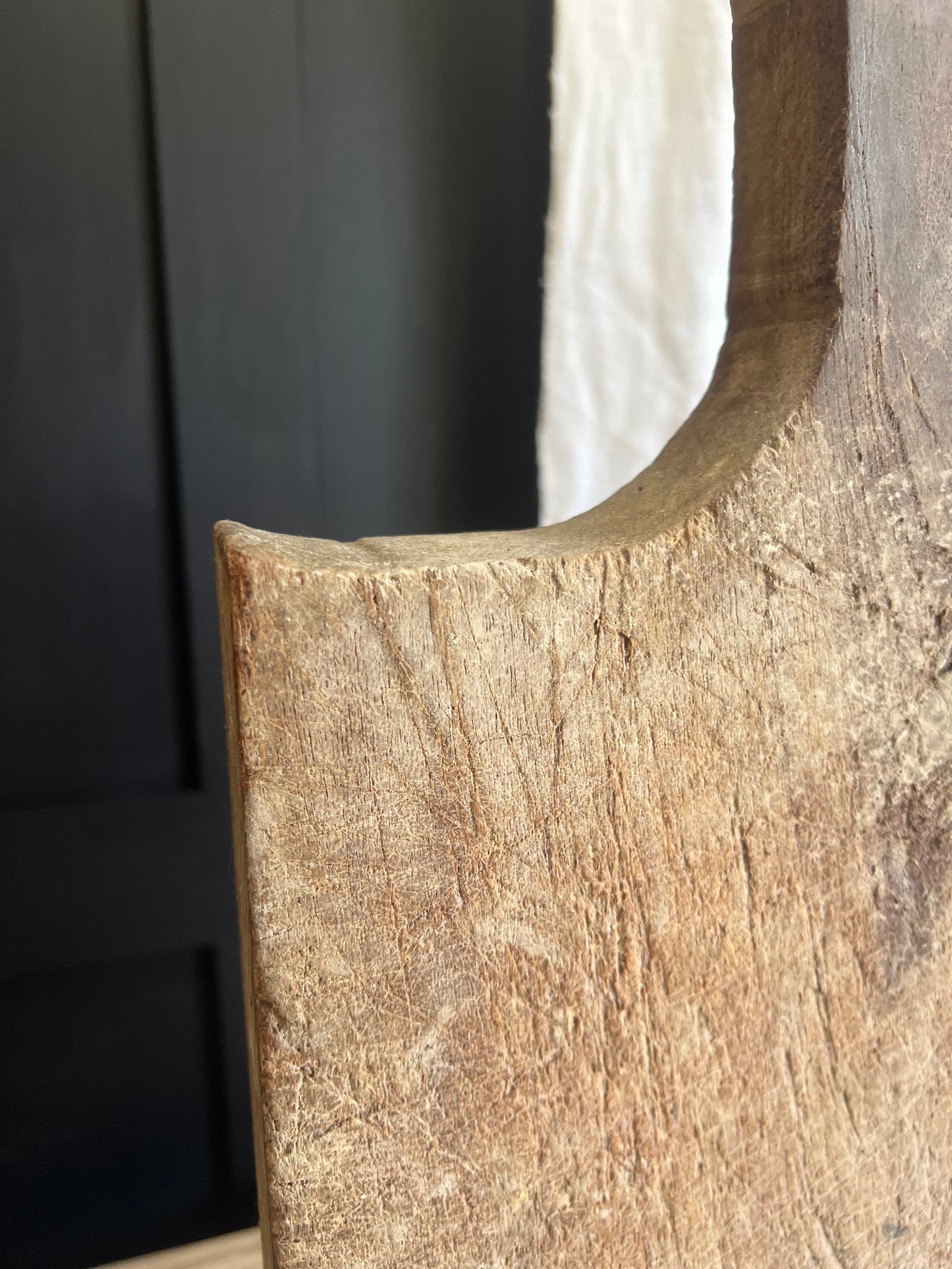 Carved Wooden Grooved Chopping Board