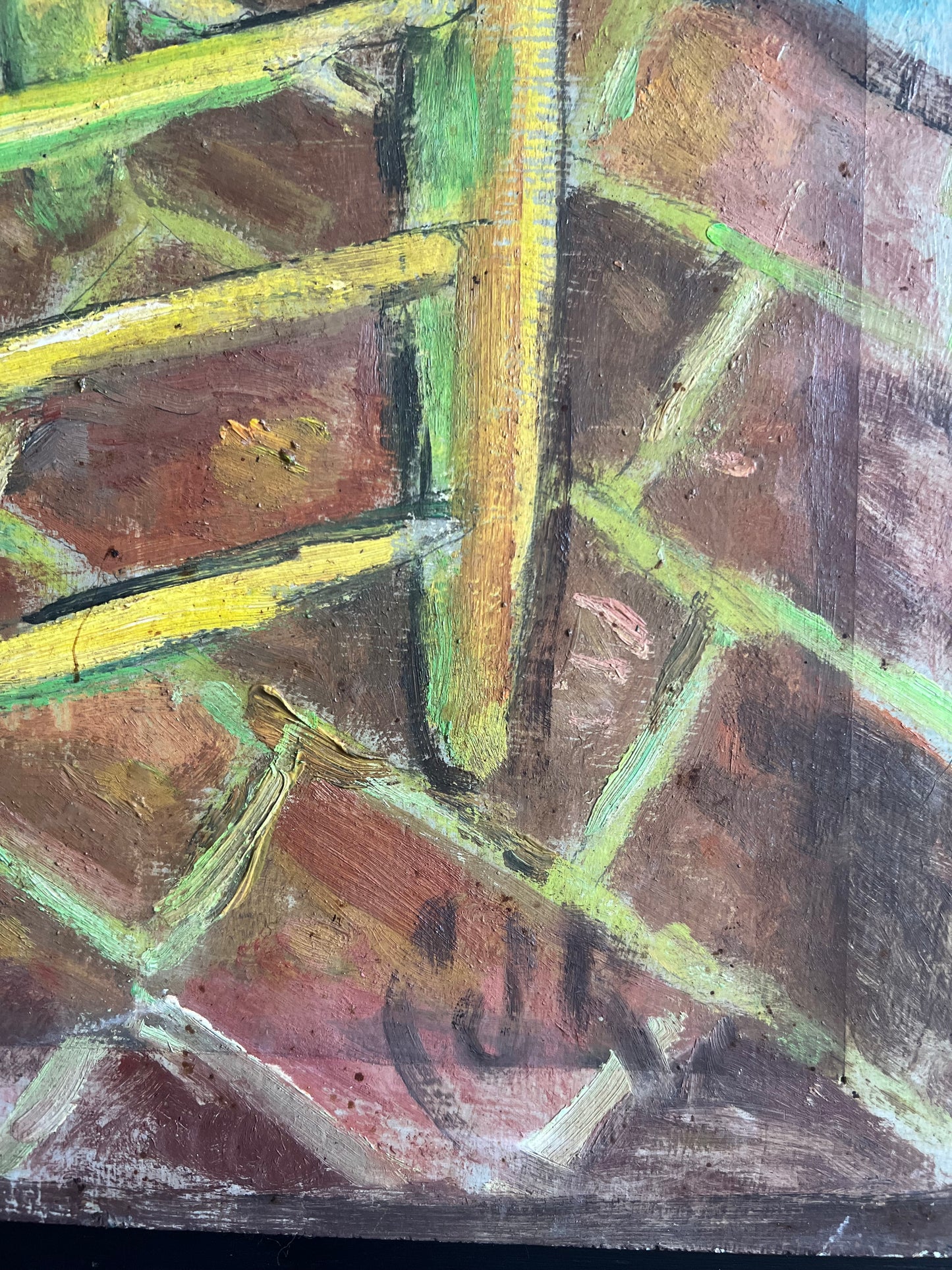 Original Artist Study of "Van Gogh's Chair"