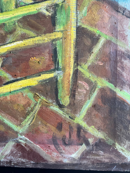Original Artist Study of "Van Gogh's Chair"