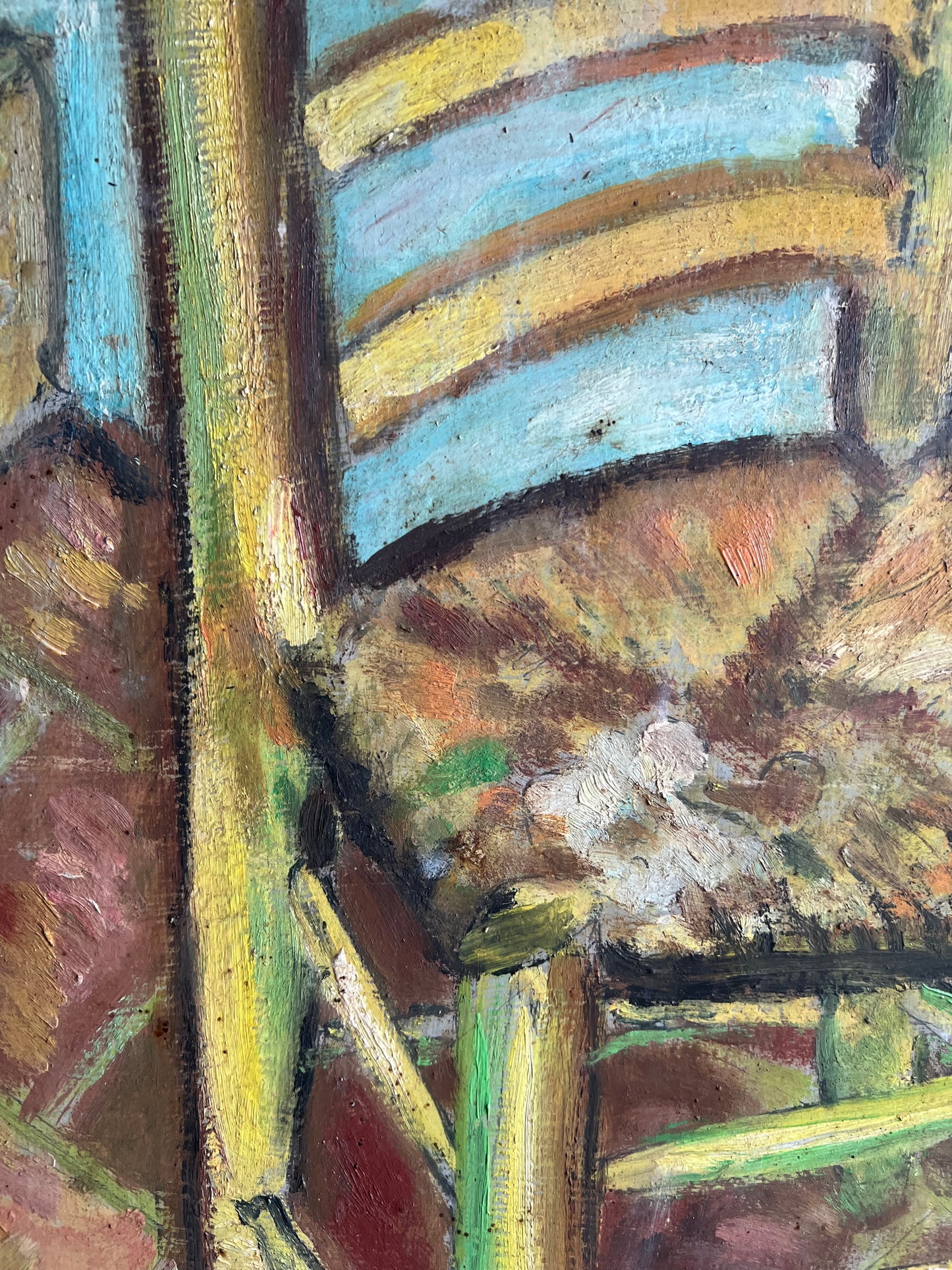 Original Artist Study of "Van Gogh's Chair"