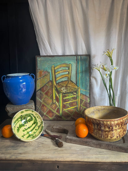 Original Artist Study of "Van Gogh's Chair"
