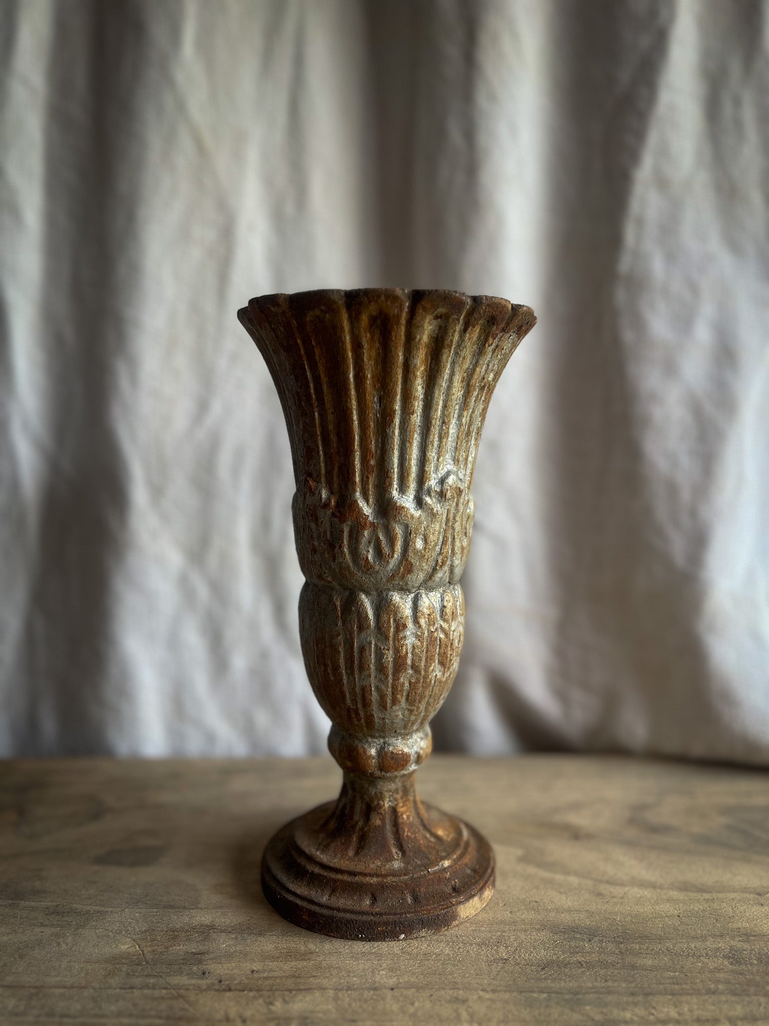 19th Century Neoclassical Fonte Cemetery Urn