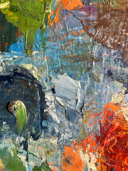 French Artist's Paint Palette