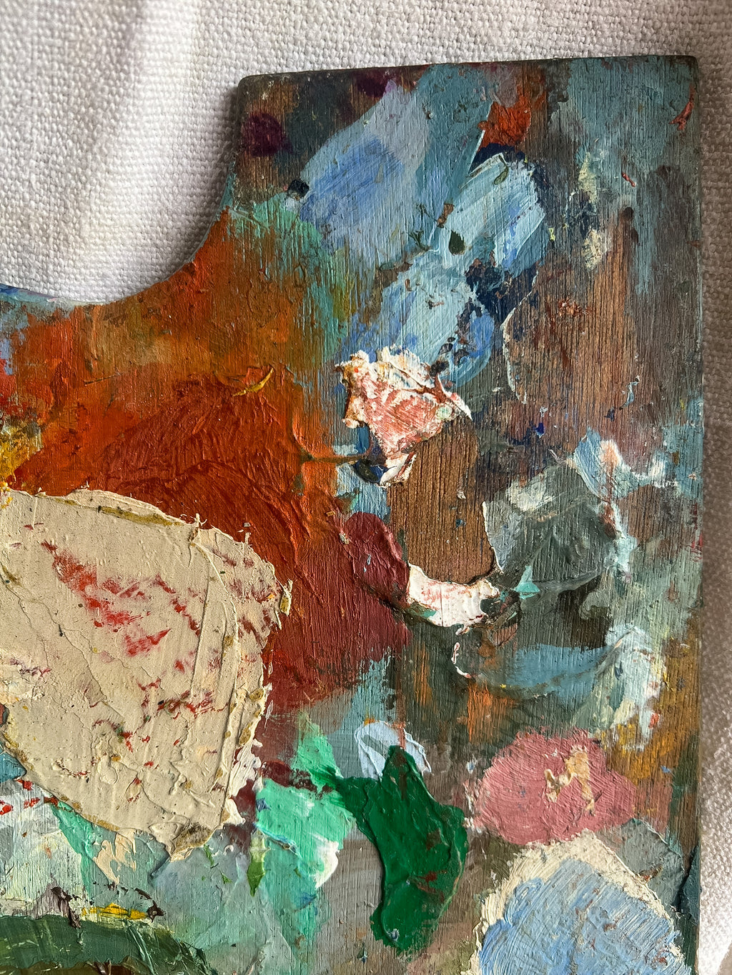 French Artist's Paint Palette