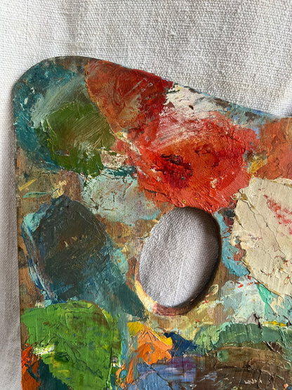 French Artist's Paint Palette