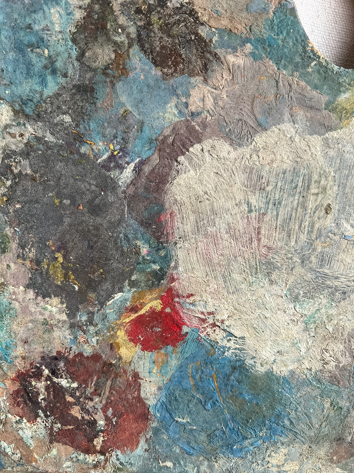 French Artist's Paint Palette