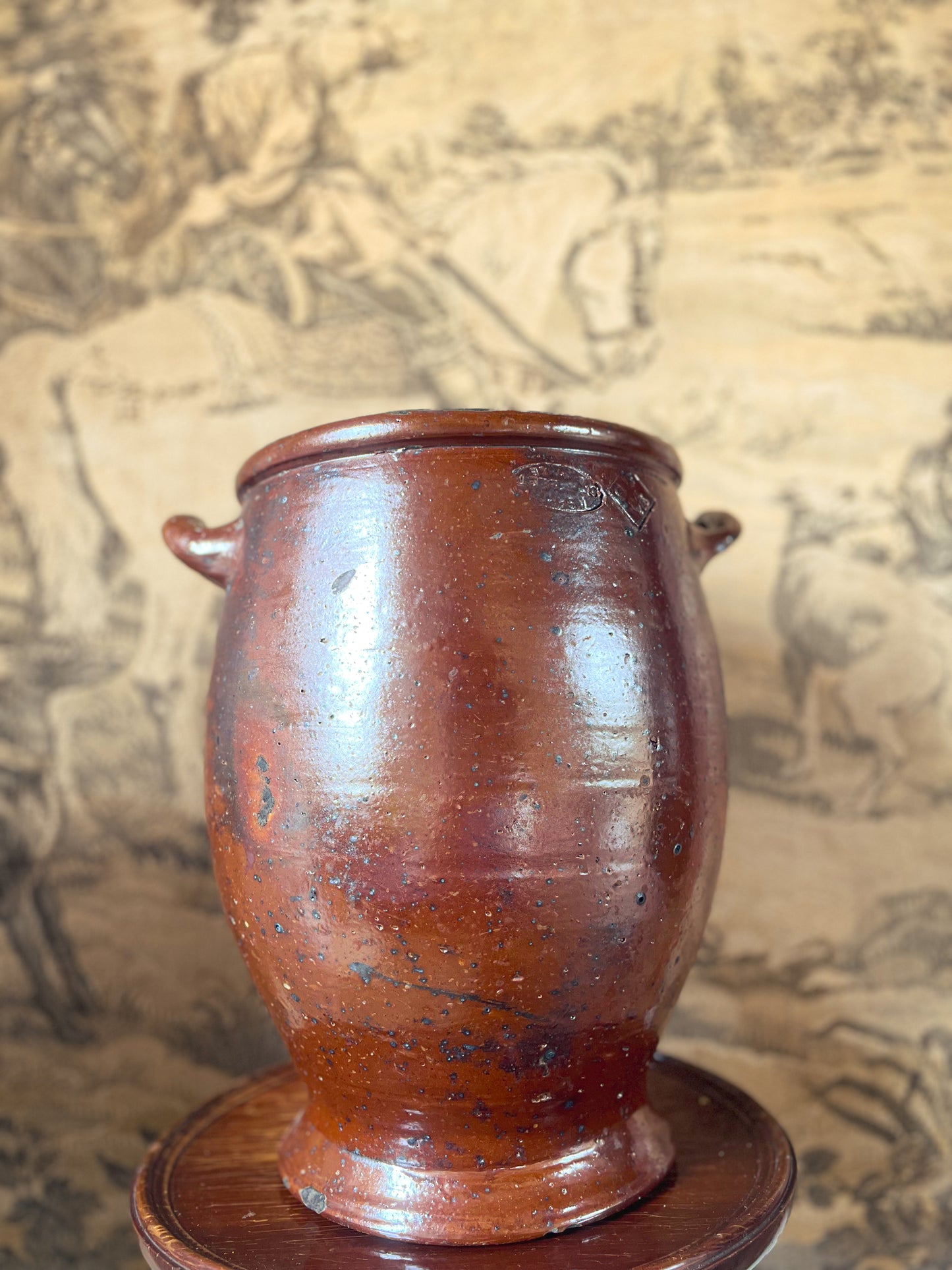 Châtelet 19th-Century French Stoneware Jar