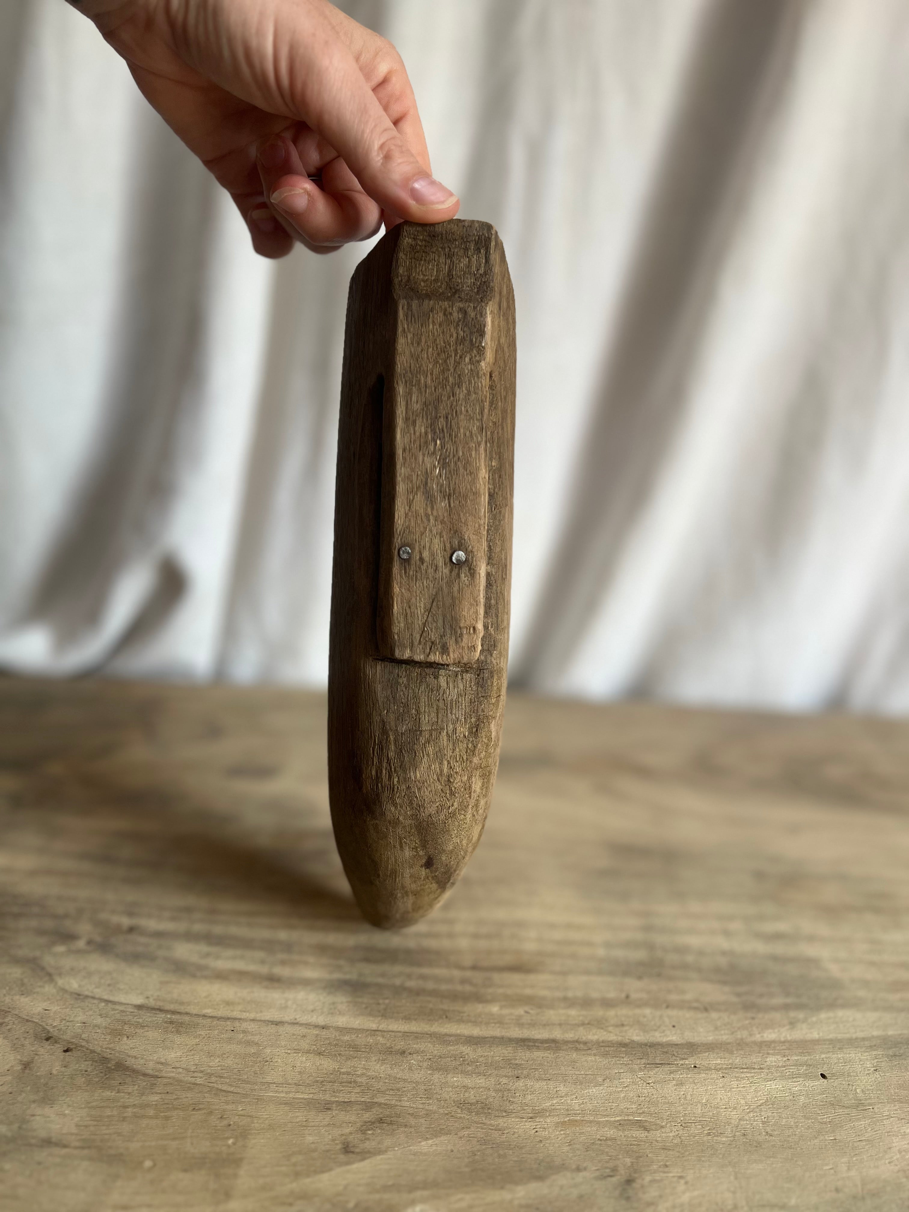 Antique French Coffin (Scythe Whetstone Holder)