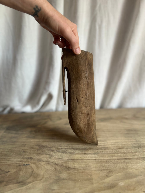 Antique French Coffin (Scythe Whetstone Holder)