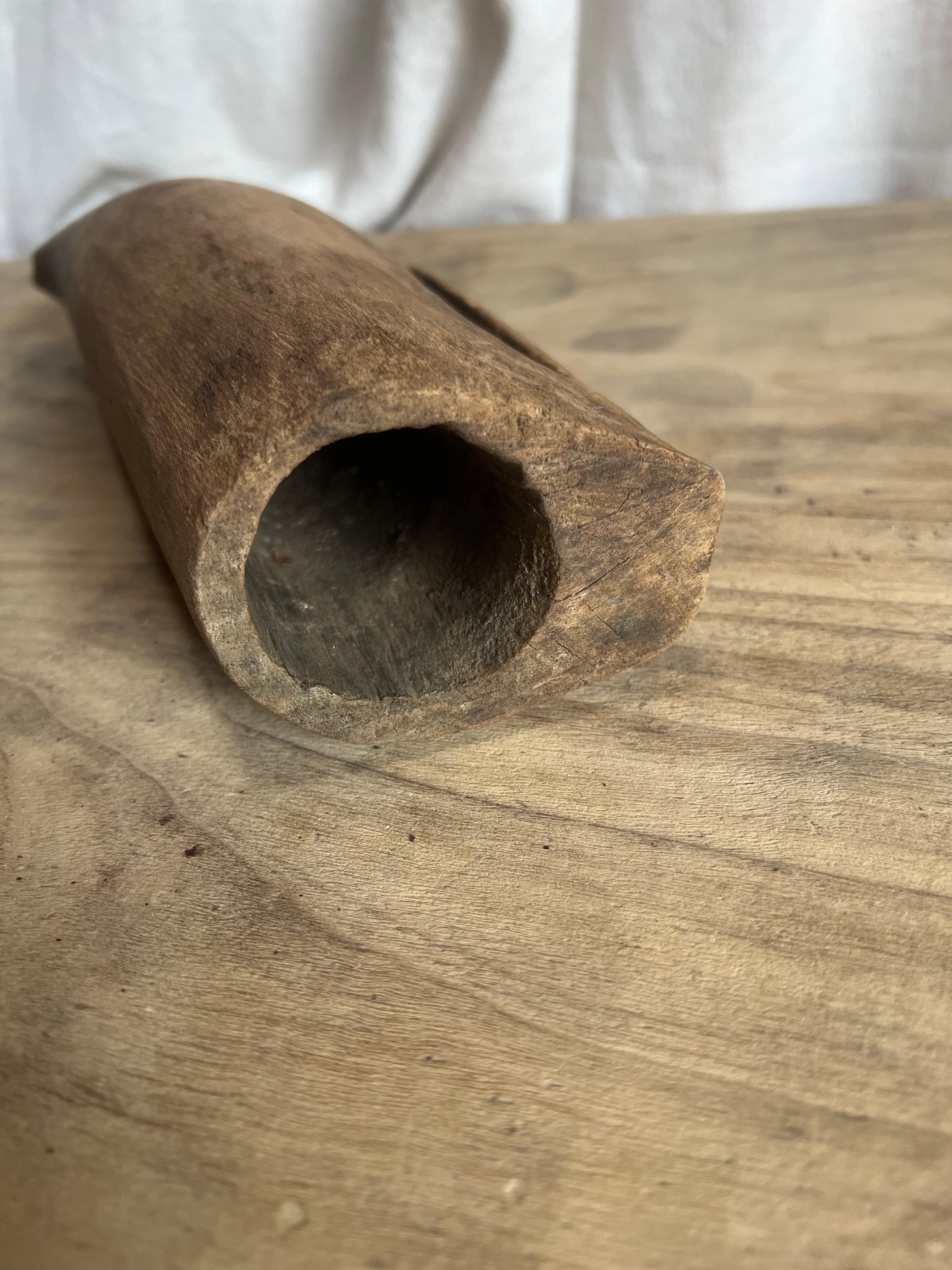 Antique French Coffin (Scythe Whetstone Holder)