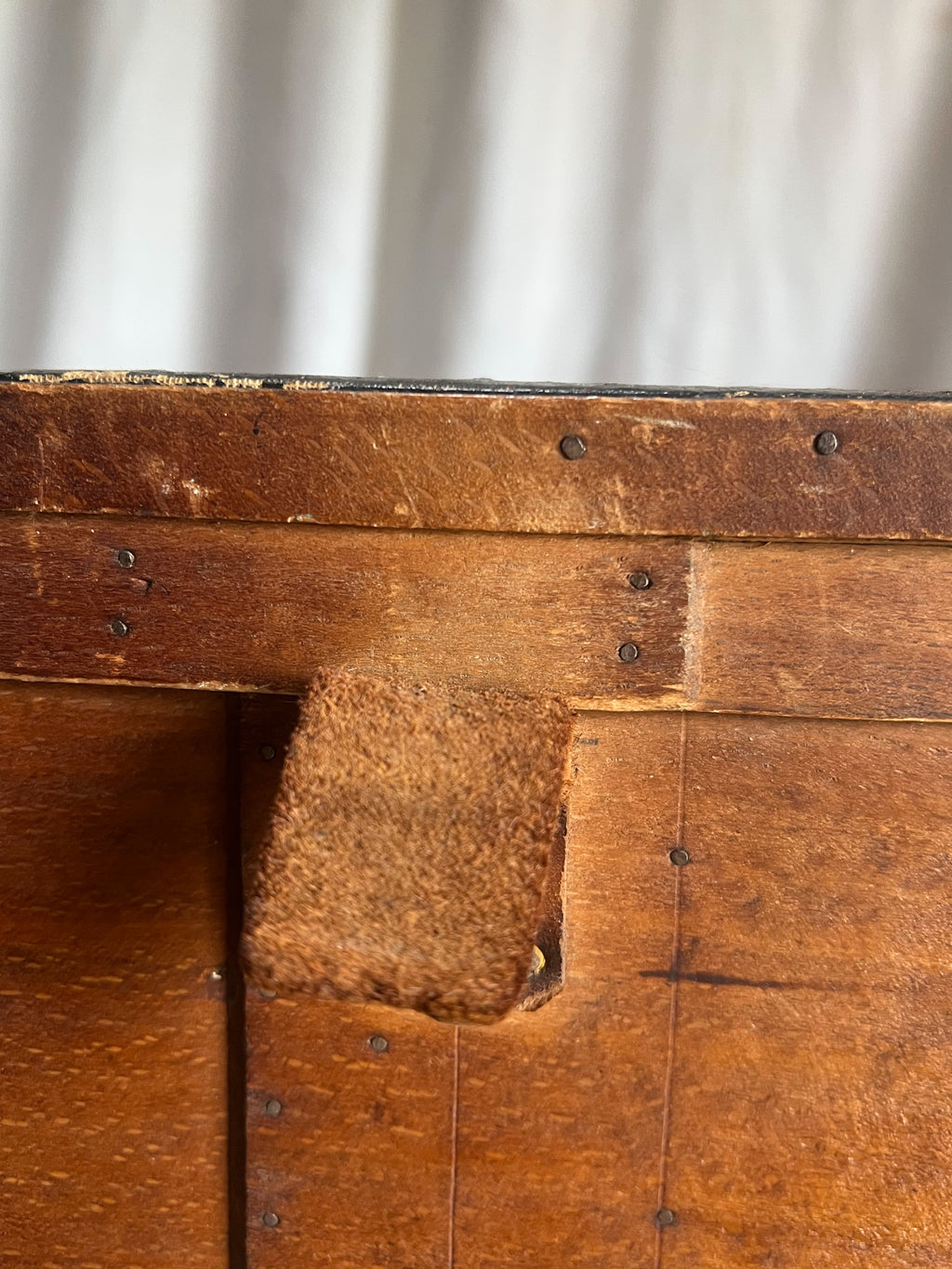 Bentwood Hat Box with Original Railway Shipping Labels — Early 20th Century