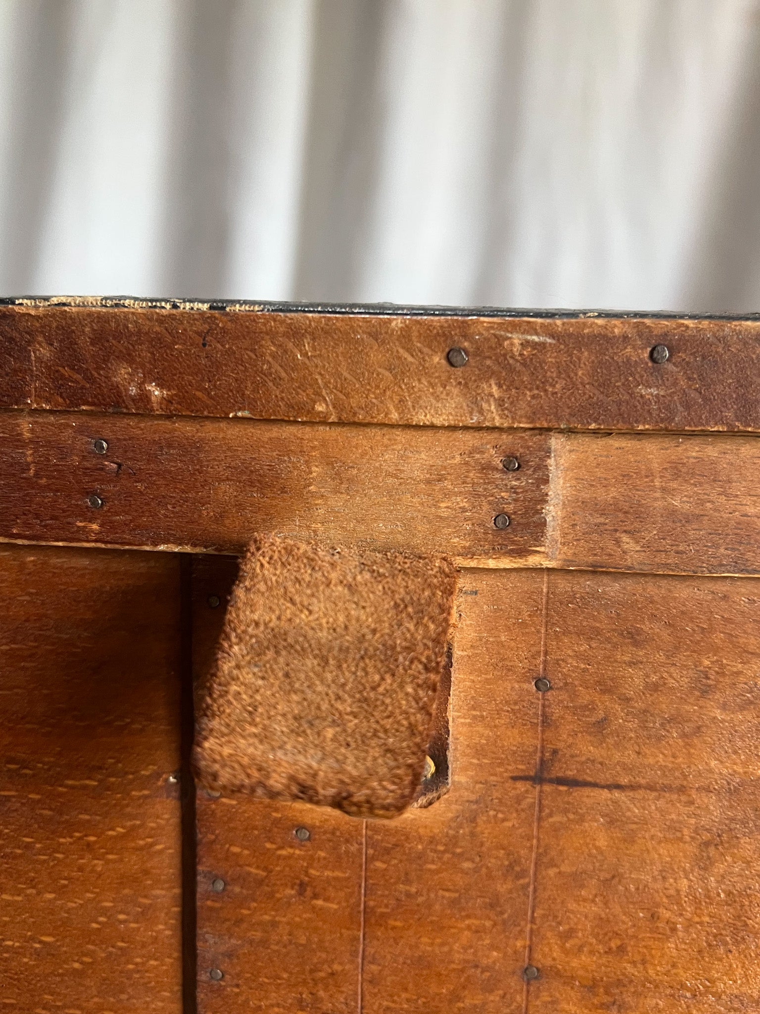 Bentwood Hat Box with Original Railway Shipping Labels — Early 20th Century
