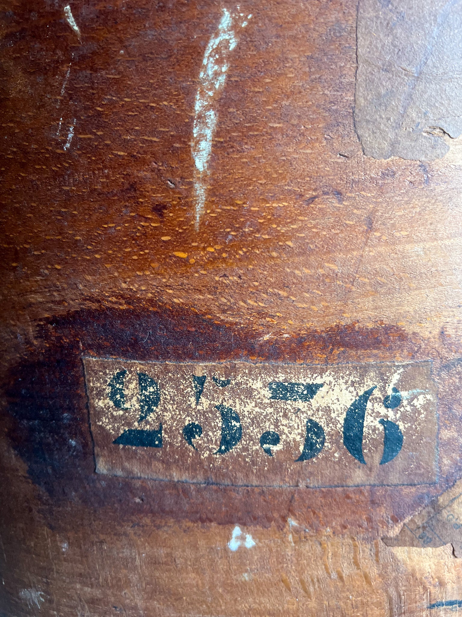 Bentwood Hat Box with Original Railway Shipping Labels — Early 20th Century