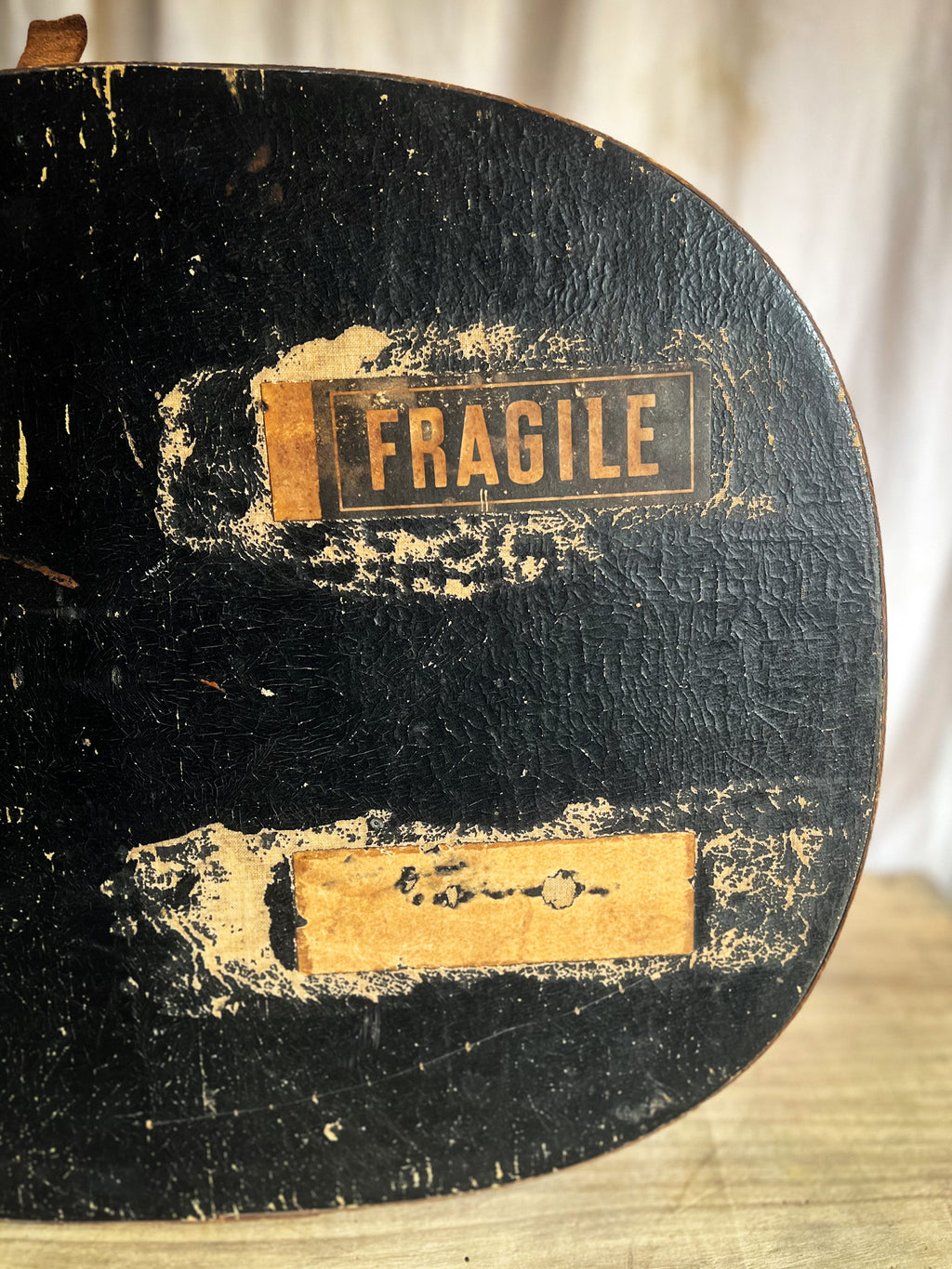 Bentwood Hat Box with Original Railway Shipping Labels — Early 20th Century