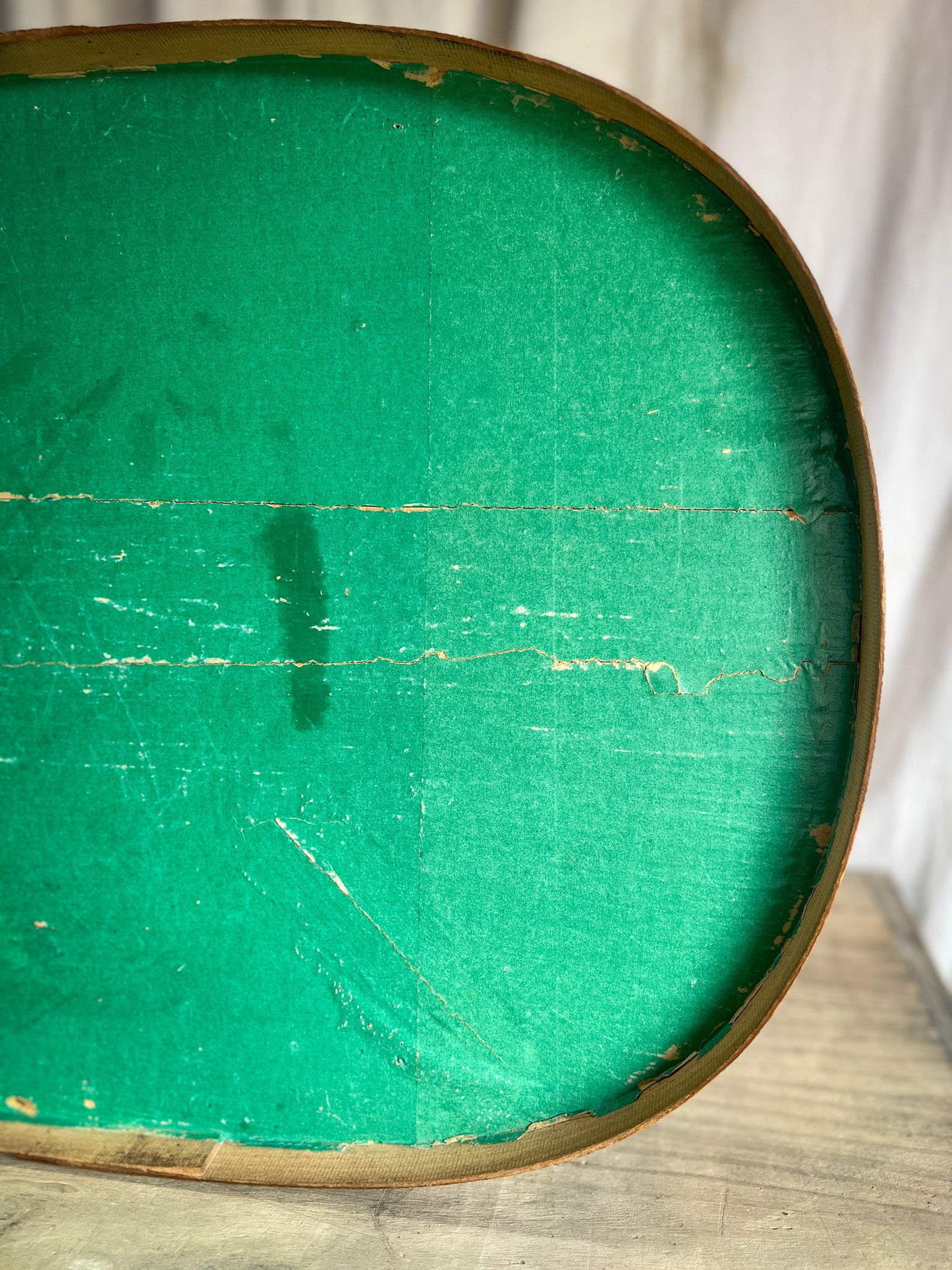 Bentwood Hat Box with Original Railway Shipping Labels — Early 20th Century