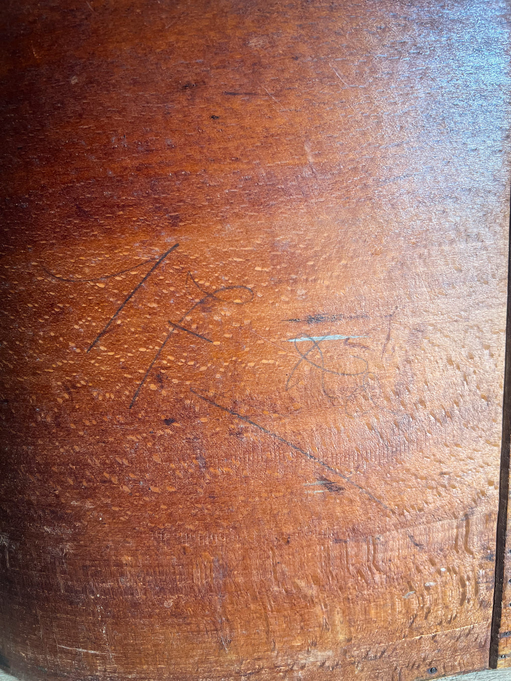 Bentwood Hat Box with Original Railway Shipping Labels — Early 20th Century