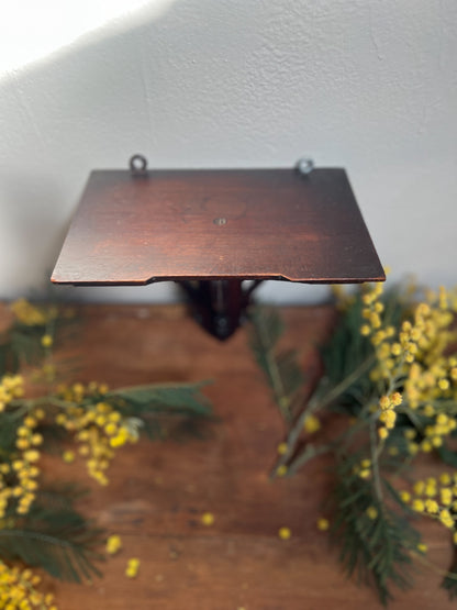 French Hand-Carved Wall Shelf