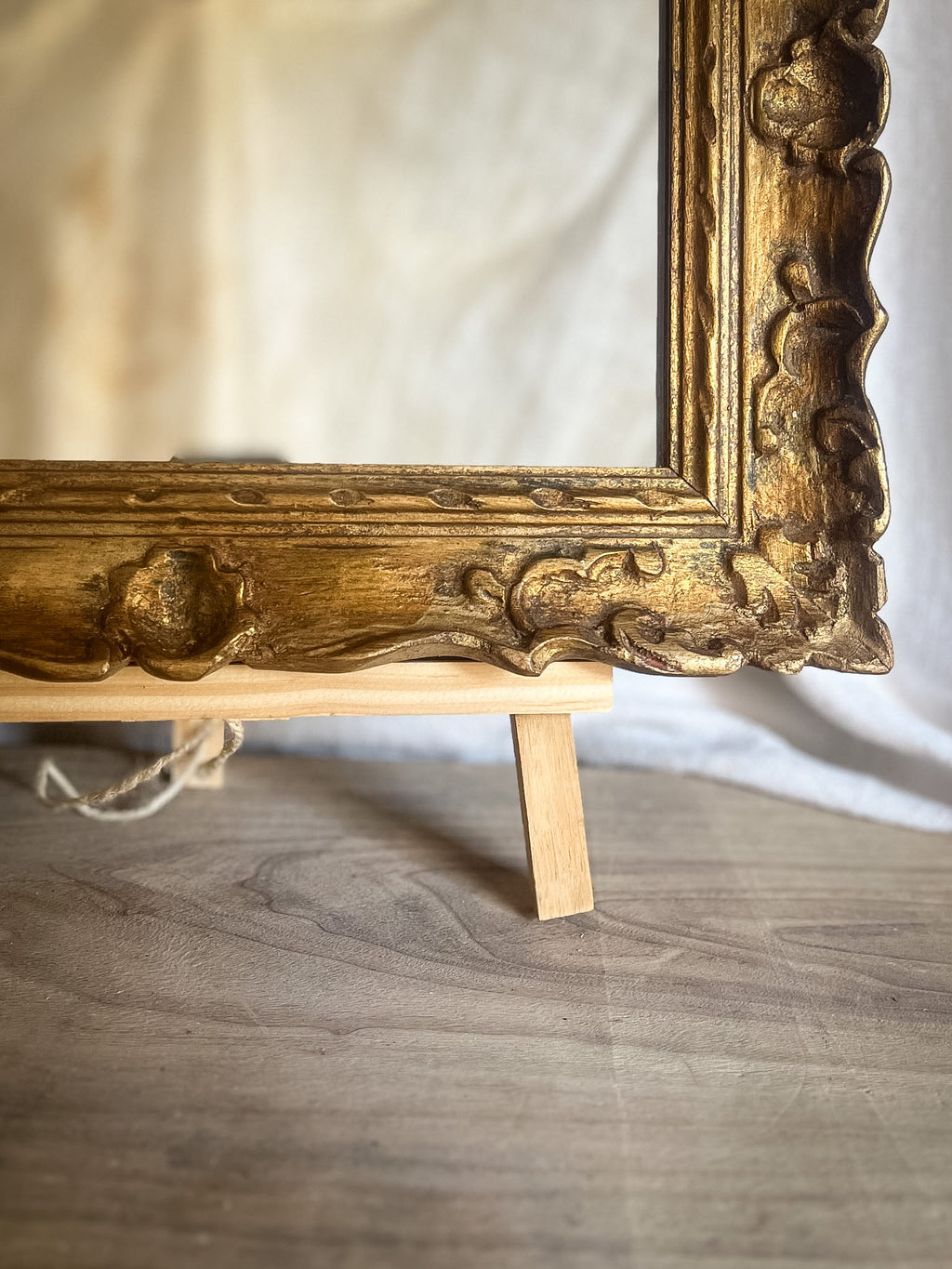 Reserved for Jean - Carved Giltwood Framed Mirror