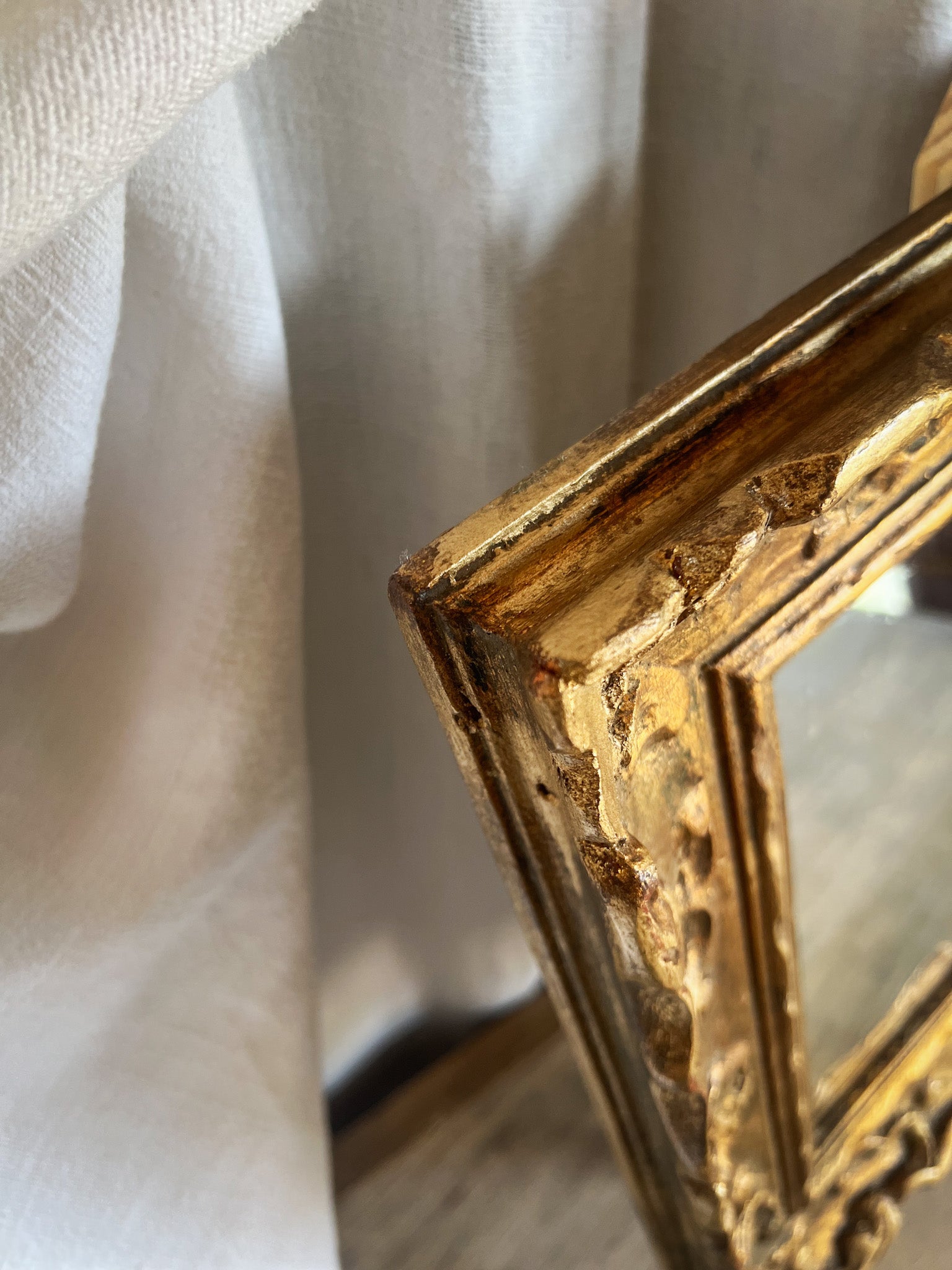 Reserved for Jean - Carved Giltwood Framed Mirror