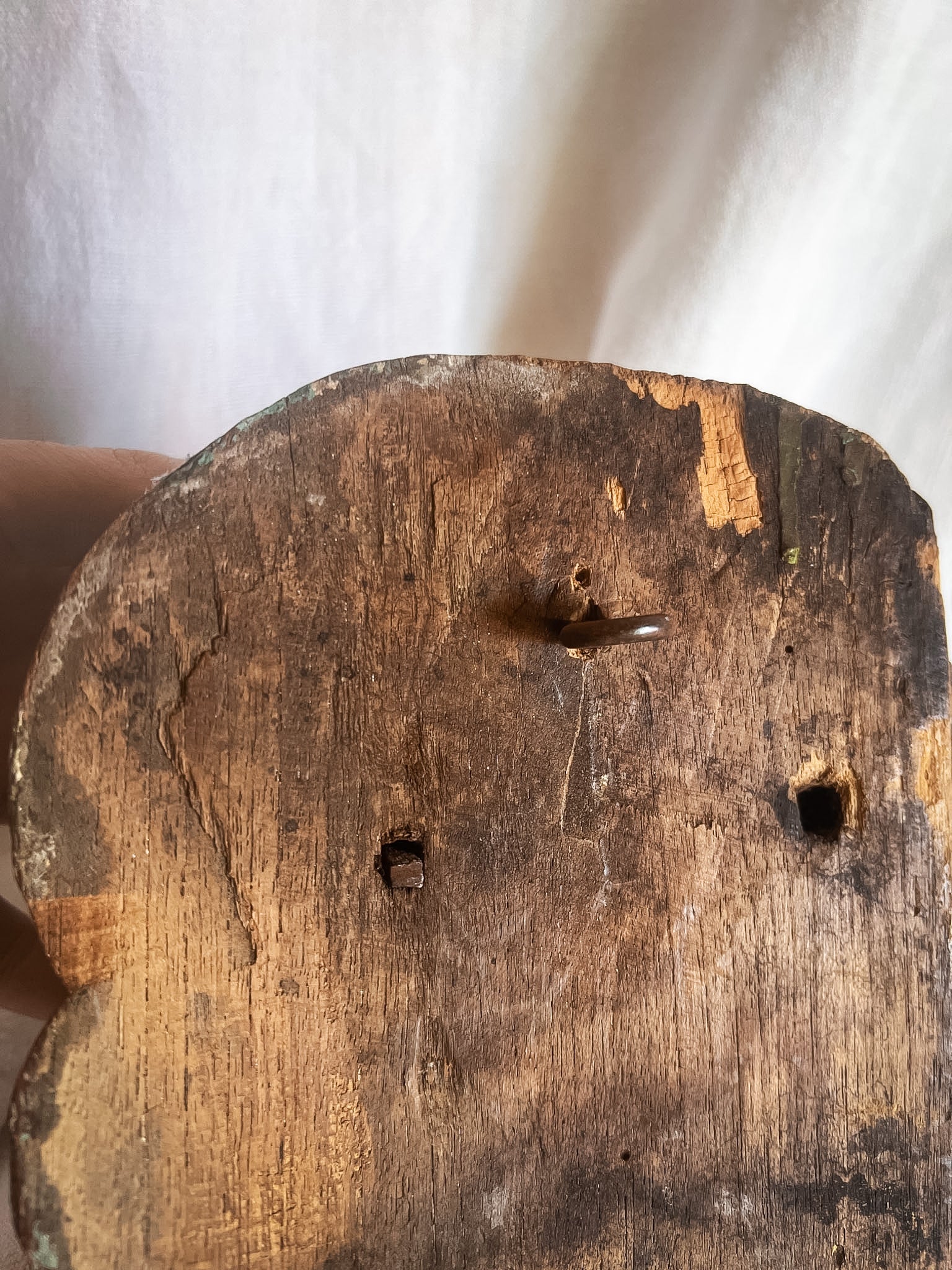 Carved Wood Architectural Fragment / Corbel