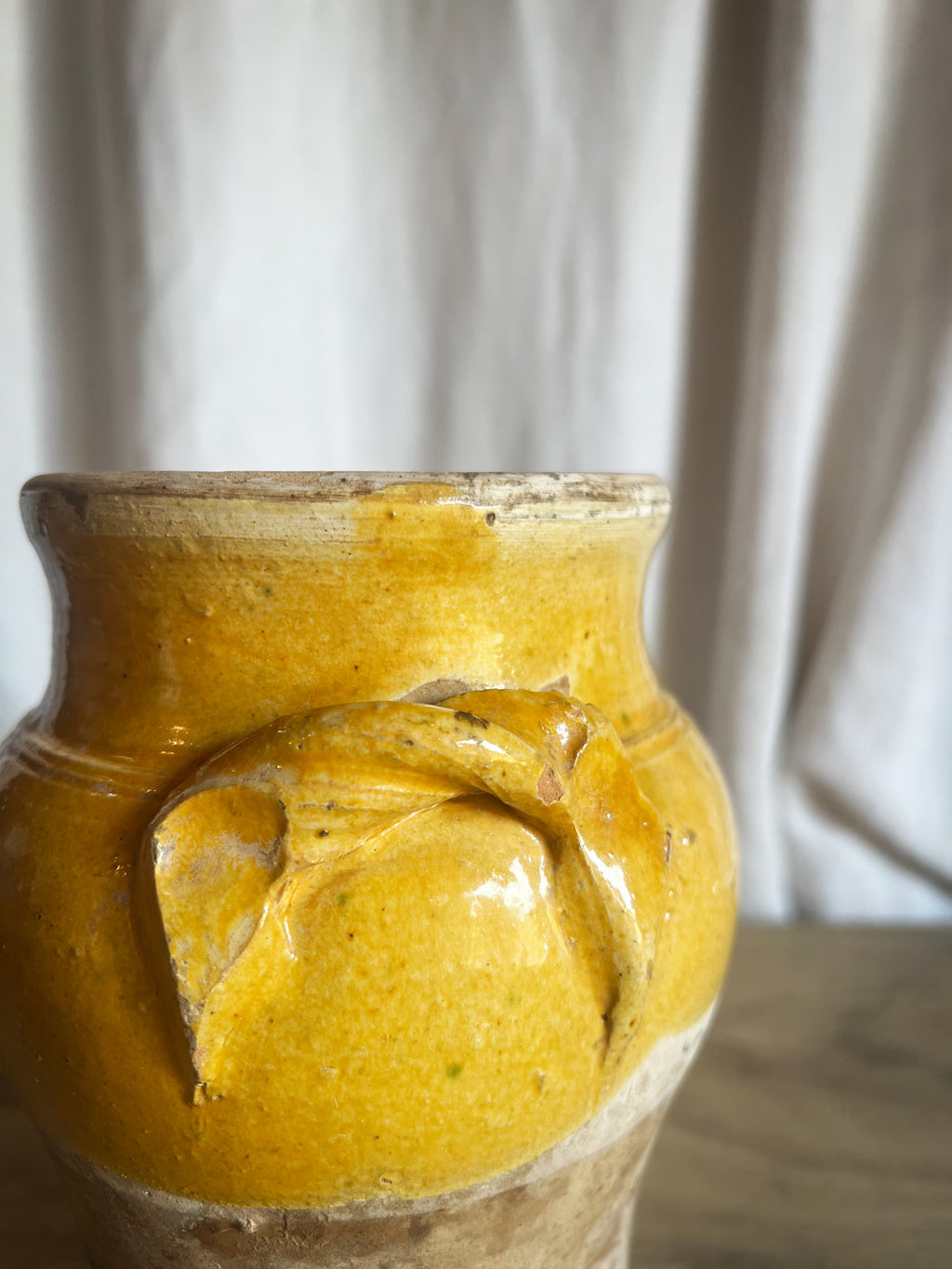 Small Glazed Terracotta Confit Pot (Vaso da Conserva) — Italian