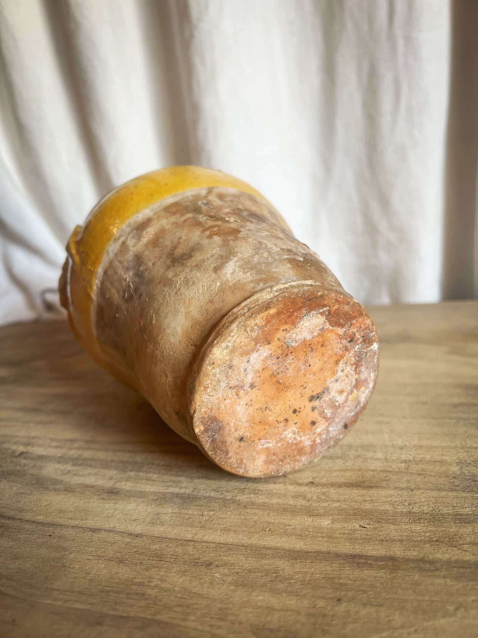 Small Glazed Terracotta Confit Pot (Vaso da Conserva) — Italian