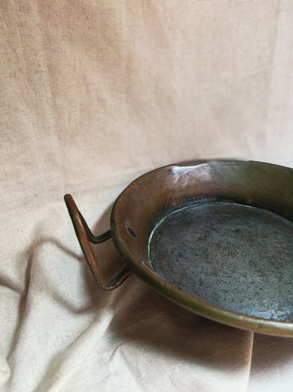 Antique French Copper Cooking Pan
