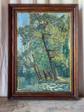 French Landscape Oil Painting — Signed Ch. Stern