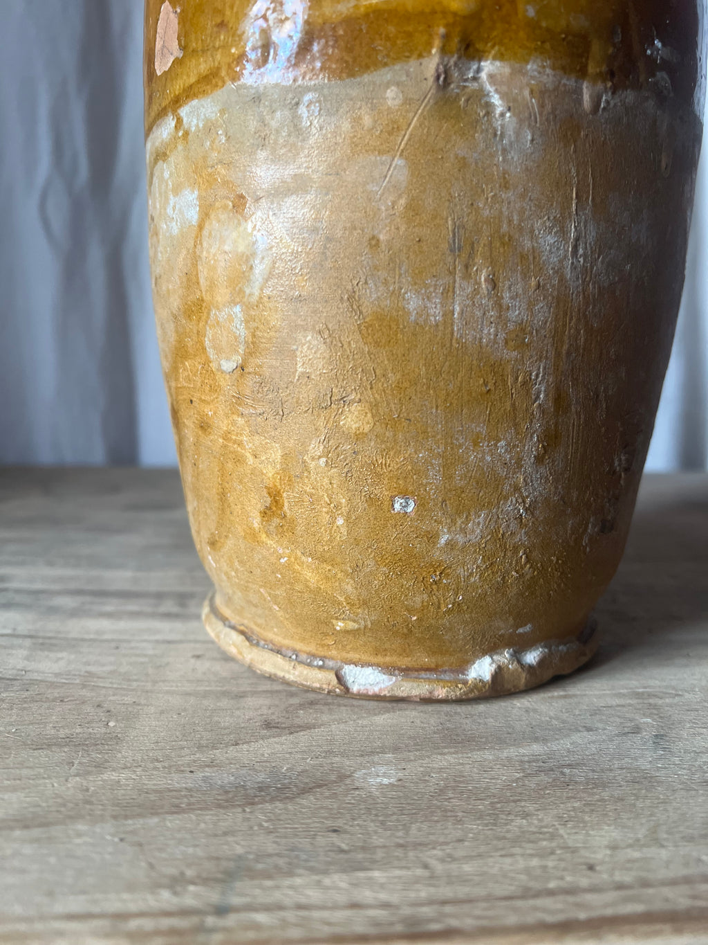 Glazed Terracotta Amphora — Italian