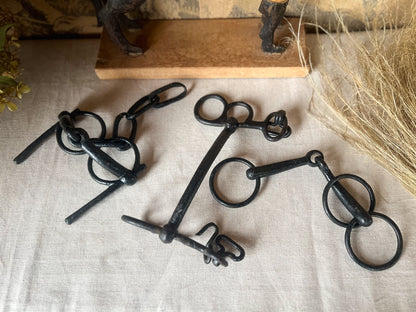 French Forged Iron Equestrian Gear